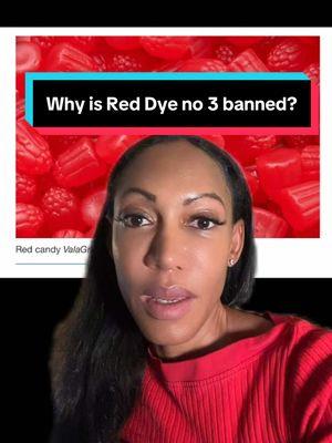 😱🤯❌🍷 If it’s bright red make sure it’s not red dye number 3! We are just beginning to understand ways that food impacts behavior and how we can protect our brain and body the best we can. Let’s see how this story unfolds 🧐 #greenscreen  #reddye3  #nutritionalscience  #foodismedicine  #tiktokpartner #whofides @WHO Fides  @World Health Organization (WHO) 