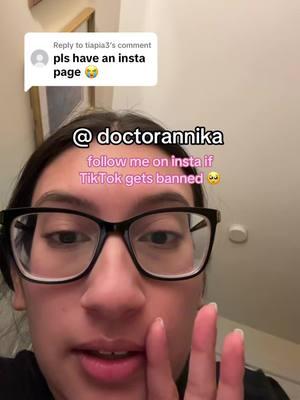 Replying to @tiapia3  I have an insta!!! #tiktokban #insta #instagram #doctor #intern #md #resident #scrubs #residency #medicine #medical #residentphysician #scrublife #medschool #medstudent #medicalschool #medicalstudent #internyear #pgy1 #internalmedicine #womeninmedicine #womeninstem #womenphysicians  #fy #fyp 