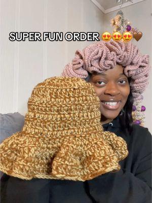 Throwback to this super fun order! Do not miss out on the sales 🤩🤩 grab all your favorites! Thank you for your support 🫶🏾✨ #crochetbyk #fyp #placeyourorders♡♡ #linkinbio #crochetrufflehat #crochetrufflebuckethat🧶 #viral #crochetrufflebeanie 