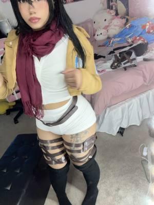 hewo #animetiktok #blowthisupforme #mikasacosplay #cosplayer #mikasa #attackontitan #erenjeager #ackerman #aot #alternative #gear #outfits #altbaddie #animegirl #weeb #nerd #nerdgirl 