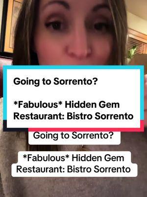 @Bistro Sorrento — This is a MUST hidden gem local restaurant if you go to Sorrento! The food. The vibes. The wine. 😍😍😍 And say hi to Pasquale for me! #italytravel #italywithjenna #sorrento #italy #amalficoast 