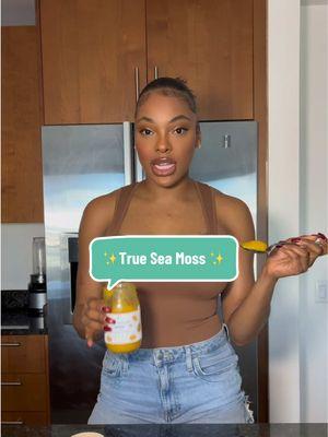 TRUE SEA MOSS IS UNREAL GOOD!!!! If you haven’t started taking sea moss yet, what are you waiting on? It has way too many benefits for you to not. #trueseamoss #seamossgel 