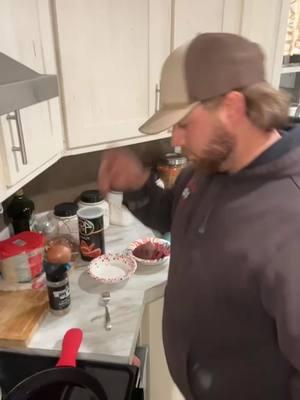 Elk backstap!! #fypシ゚viral #fyp #cooking #cookingathometiktoktv #masonjar #butter #yummy #homecooking #delicious #foryoupage #goodvibes #elk #montana #cookingwithjosh #thebackyardbin #suppertime #digin #letseat #castiron #castironcooking 