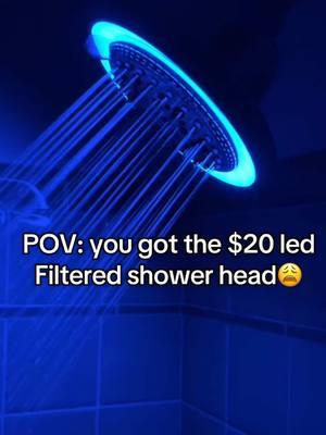 Shower clean No more breakouts🥹❤️ #ledshowerhead #tiktokmademebuyit #filtered 