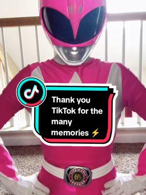 Thanks so much for all of your support over these years 💖⚡ May the power protect us all 😊 #pinkranger #powerrangers #fyp #tiktokban #2025 