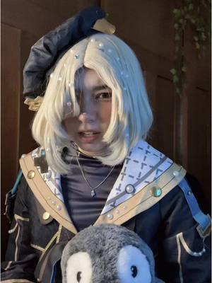 he’s talking to a romaritime flower or ga ming  #genshin #GenshinImpact #genshinimpactcosplay #fontaine #fontainecosplay #freminet #freminetgenshin #freminetcosplay #fy #fyp #fypシ #fypage #foryoupage 