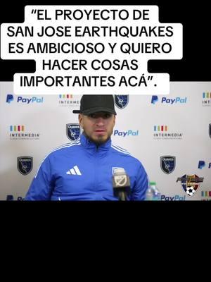 Cristian ‘Chicho’ Arango, habló de su crecimiento en la #MLS y su llegada a #SanJoseEarthquakes: “Queremos hacer un buen grupo y mi crecimiento ha sido positivo, se que todo nos saldrá bien. Mi idea será aportar siempre”.  #chichoarango #cristianarango #MLS #majorleaguesoccer #sanjoseearthquakes #colombianosenelexterior #colombia #colombianos #sanjosecalifornia #california #sanjose 