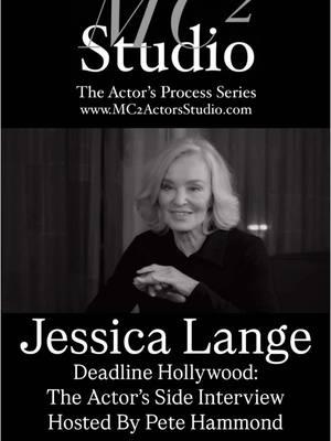 #JessicaLange Deadline Hollywood: The Actor’s Side Interview Hosted By Pete Hammond #MC2ActorsStudio #MethodActing #Stanislavski #UtaHagen #StellaAdler #LeeStrasberg #MeisnerTechnique #SceneStudy #FilmAndTelevision #StageActors #ActorMindset #ActorsJourney #ActingPassion #ActingReels #ActingWorkshop #LAActors #LAActingClasses #LAFilmScene #LATheater #Broadway #NYCActors #NYCActingClasses #NYCFilmScene #NYCTheater #WestEnd #LondonActors #LondonActingClasses #LondonFilmScene #LondonTheater 