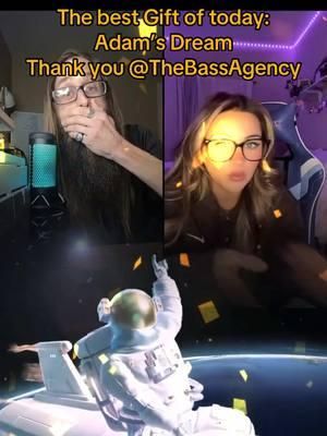 TheBassAgency, thank you for this wonderful Gift sent in my LIVE! I'll cherish this moment forever.@TheBassAgency #livegift #adamsdream 