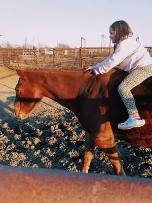 #ibestrokindiamond is the best girl 🥰 #shesawonderfulmare #mygirls #horsesoftiktok #fyp #cowgirl #feralchildren #kidhorse 