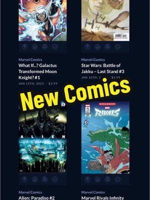 It’s late but we’re here! #newcomics #newcomicbookday #ncbd 