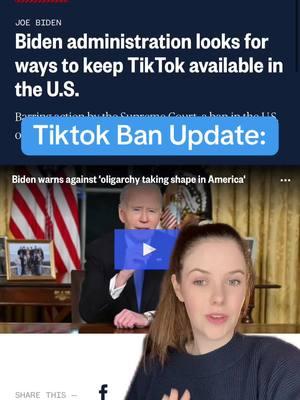 I feeling like they are playing tug a war with my emotions right now! #tiktokban #savetiktok #biden #newswithcami 