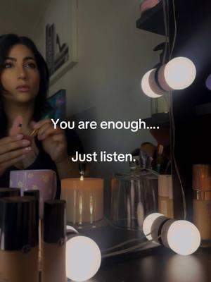 You are enough. Your heart is enough. Your mind is enough. You are enough….. #relatable #fyp #fy #heal #HealingJourney #healing #pov #youreenough #foryouu 