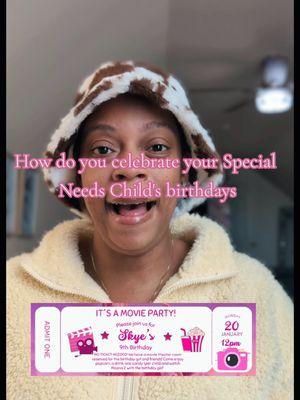 eps. 16 | How do you celebrate birthdays for your special needs child? This year we're going to the movies 😁 #fyp #explore #specialneeds #specialneedschild #specialneedsmom #specialneedsmomsoftiktok #braininjury #braindamage #hie #cerebralpalsy  #specialneedsmomtalk #snmtalk #snm #caregiver #sahm #inclusion #movie #movies #popcorn 