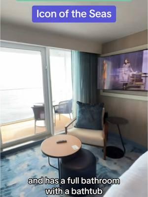 Sky Class Junior Suite on Icon of the Seas! #iconoftheseas #icon #royalcaribbeancruise #royalcaribbean #miami #marvelousmousetravels #bookwithbrittany #travelagent 