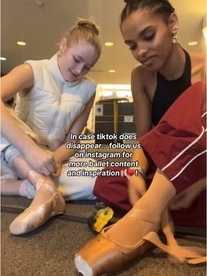 We love our tiktok fam sm😭🫶🏾 Insta is @tights_under 🩰😚🤍 #fyp #foryourpage #ballet #ballerinaslife #foryou #ballerinasoftiktok #treanding #trend #ballerina #balletdancersoftiktok #tiktokban #goodbye 