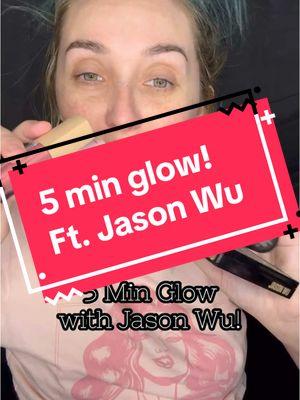 @Jason Wu Beauty 5 minute glow! If you don’t know by now i’m a Jason Wu stan, you don’t pay attention! Such a stunning collection of products that can be used to create so many looks! Today was soft and glowy and it only took 5 min! Link in bio! Code: NERDYRED #nerdyredartistry #jasonwubeauty #5minutemakeup #5minuteglow #mua #jasonwumakeup #jasonwucrew #mommymua #glowymakeup 