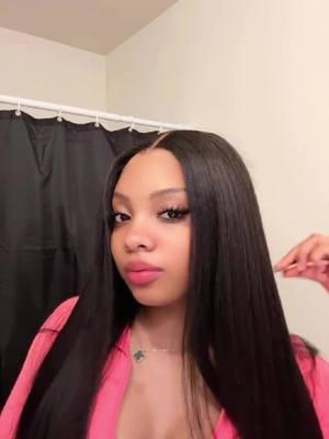 Giving silk press, so soft and smooth🥳@kammy  Hair info: Nadula yaki Straight glueless wig #nadula #nadulahair #wig #wigstyle #humanhair #naturalhair #wigtutorials #hairtoktok #closurewig #wiginstall #byebyeknotswig #yakiwig #gluelesswig #knotlesswig 