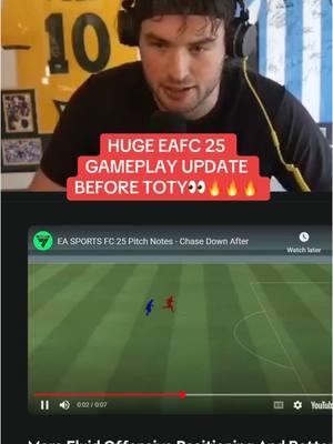 HUGE EAFC 25 GAMEPLAY UPDATE BEFORE TOTY🔥🔥🔥😤 #toty #eafcfut  #nrtfm #runthefutmarket  #fifa #runthefutmarket #FUT #FIFA24 #wow  #EAFC25 #eafc25 #youtubefifa #streamer #fifapro #fifa24ultimateteam #fypシ #Messi  #fifapacks #uktime #ukgaming #ukfifa  #fifaclips #fifaclips #fyp #viral  #EAFC25#eafc24tips #nrtfmclips #nrtfmreacts #eafcfut #fypシ゚viral #viral #toty 