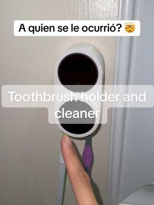 Protector de cepillos de dientes y esterilizador #cepillosdedientes #toothbrush #higinebucal #esterilizador #protectordecepillos #toothbrushsterilizer #toothbrushcleaner #holder #hispanictiktok #latinosenusa #TTSDelightNow #giftguide  