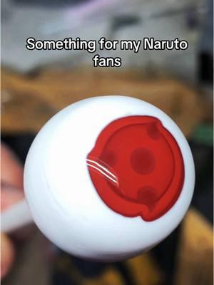 #naruto #glassblowing #lampwork #eyeball #sharingan #bosqueboro #newmexico 