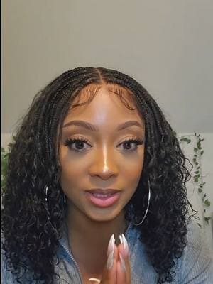 boho braids wig              #fyp #wiginstall #gluelesswig #wighairstyles #lacewig #westkisshair #westkisswig