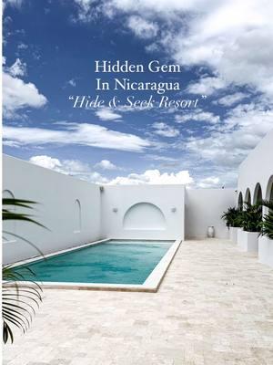 Hidden Gem Popoyo, Nicaragua!💎 A hidden oasis you’ll never want to leave. 🍍🌴🌺 The property has a pool, cold plunge, and sauna! 🧖🏼‍♀️ 🍽️ The property also has a bar and restaurant that serves breakfast, lunch, dinner and snacks all day long!  🏄🏼‍♀️ There’s a lounge area with games, rentals if needed for outdoor activities, and an outdoor mini gym under a palapa!  #uniquestays #uniqueexperiences #hiddengems #resorts #nicaragua #airbnb #airbnbfinds #popoyo 