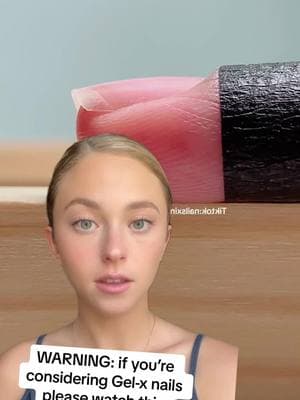 PLEASE watch this if you’re considering Gel-x nails. #gelxnails #gelallergy #gelallergicreaction#foryou #tiktok #pov 