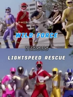 #powerrangerslightspeedrescue #powerrangerswildforce 