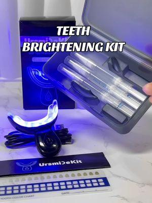 Teeth Brightening Kit - the ultimate must-have for oral rejuvenation! This oral beauty tool with 16 LED lights is definitely a revolutionary product. It also has different colors to choose from, and it is also equipped with three replaceable gel pens to make your smile radiant. #teethwhiteningkit #TeethBrighteningKit #TikTokShopHolidayHaul #tiktokshopcybermonday #BuyMoreGetMore #BlackFridayDeals #tiktokmademebuyit #hoyaliveshop #teethbrightening #Teethcleaning #beautifulsmile #teethwhiteninghack #oralcare #teethwhitening #brightsmile #whiteteeth #smile #goodthings #fyp #blackfriday #foryourfamily #tiktokshopsale #DealsForYouDays #christmas #christmascountdown #christmasgift #christmascrafts 