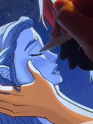 What’s gonna happen between these two? Is it turning into something more than they thought? 💙  #calypso #goddess #herotovillian #webtoon #comic #romance #action #drama #fantasy #mythology #fyp #foryourpage #foryou #oc #originalcharacter #characterdesign #characterdesigner #illustrator #illustration #animator #animation #animatorsoftiktok #art #artist #neurodivergent #neurodivergentart #disneyartist #pixarartist #procreate #procreateart #digitalart #digitalartist