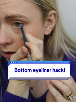 #stitch with @Elizabeth Monahan  I don't know 😭 #Eyeliner #eyelinerhack #makeuphacks #makeuphackstutorial 