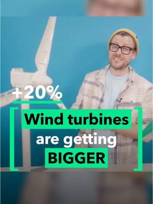 Size really matters when it comes to wind turbines #engineering #windturbine #greentech #planeta Reporter @Kai 