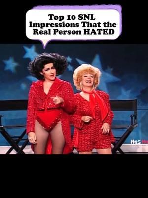 Part 2 - Top 10 SNL Impressions That the Real Person HATED #snl #snlsketch #katemckinnon #mollyshannon #annmiller #meghanmccain #aidybryant #sketchcomedy #funnyvideos😂 ##fyp