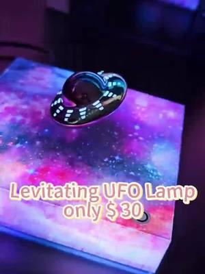 Check out this awesome Levitating UFO Lamp! 🚀✨ It’s a unique RGB light perfect for home decor or as a fun gift! 🎁💡 #UFOLamp #CoolGadgets #HomeDecor #LightingDesign #GiftIdeas #NoveltyItems #InteriorDesign #TechToys #VibeCheck 