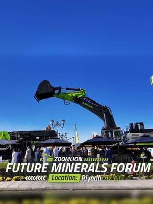 ZOOMLION Mining Machinery Makes Its Debut at the 2025 Saudi Future Minerals Forum🎉 #ZOOMLION #VisionCreatesFuture #WowZOOMLION #HeavyMachinery #constructionmachinery #constructioncompany #excavator