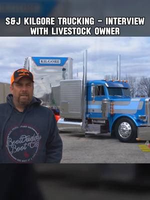 S&J Kilgore Trucking - Interview with livestock owner #interview #trucking #truck #semitruck #peterbilt #peterbilt379 #379 #livestock #supertruck #truckinghistory #trucks #truckersoftiktok #truckdrivers #trucker #sleeper #viral #fyp