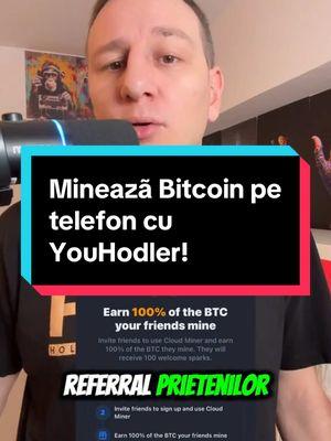 Mineazã Bitcoin pe teleron ou vou Hodler! https://bit.ly/CoinHodler #youhodler #crypto #cryptocoinromania #bitcoin #investitii #finante #web3 #cryptomonede