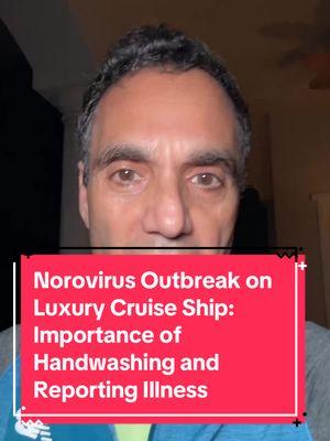 We discuss a recent GI outbreak on the luxury cruise ship Silverseas Silveray, owned by Royal Caribbean. Over 5% of the passengers and crew have contracted a severe virus, likely norovirus. The CDC has been notified, and we emphasize the importance of frequent handwashing, avoiding touching your face, and reporting any illness to the medical center to prevent the spread of the virus. We also note that these outbreaks can happen on and off ships, so maintaining good hygiene is crucial for a safe and enjoyable cruise experience. #GI #Outbreak #CruiseShipVirus #NorovirusAlert #CruiseShipSafety #HandWashing #CruiseLawyer #cruise #cruisenews #cruisetok  #luxury #royalcaribbean #rclife 