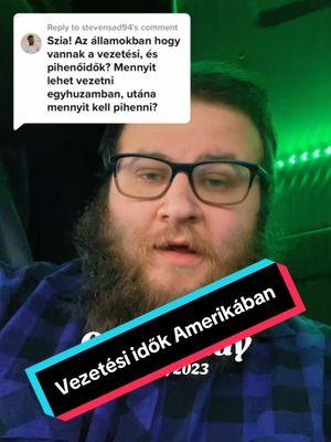 Vezetési idő Amerikában röviden ##amerikaikamionos##magyar##magyartiktok##amerikaimagyar##magyarokkülföldön##nekedbe##kamionosélet