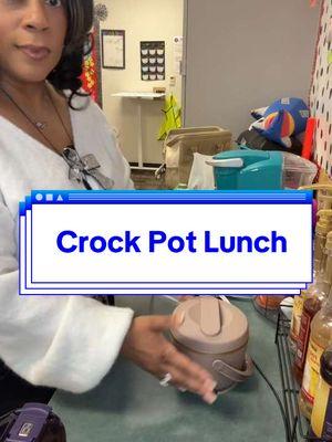 Instagram:@sonjawhite Are you in the @CrockPot Teacher’s Club?! I hear there are recipes and all the things for this little thing! Thank you to my students parent that bought me this for Christmas!! I love it! #teacher #crockpot #minicrockpot #firstgrade #happyteacher #elementaryschool #teachersoftiktok #teacherlunch #lunchbox 