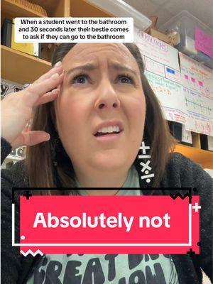 I’m a sucker for using the phrase “do you think I was born yesterday?”  #teacher #teachers #lifeofateacher #teacherlife #teachersoftiktok #tiktokteacher #teacherproblems #teacherprobs #bathroombreak #fyp 