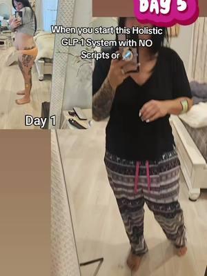 Day 5 on my GLP-1 NATURAL APPROACH kit!!!  I'm SHOOK 👀 #glp1 #gip #weightlossjourney #40s #mombod 