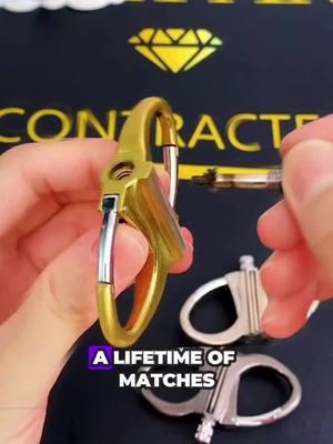 Got your keys 🔑 and matches 🔥 all in one with this sleek stainless steel keychain! Perfect for everyday carry 🏞️ or emergency situations. Don't miss out on this must-have gadget for your pocket 🔥📲 Tap to grab yours now and level up your gear! #KeychainGoals #MatchItUp #EverydayCarry #StainlessSteelStyle #LifeHacks #MustHave #GearUp #HotFinds #stayprepared 