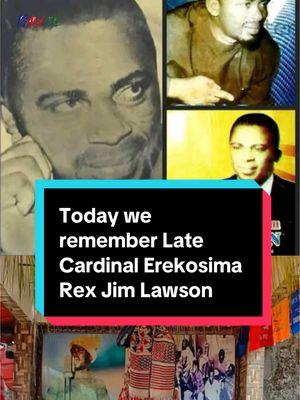 To read more about his life, check out my Cardinal Rex Lawson Playlist attached on the video #rexlawson #ijaw #kalabari #riversstate #sawale #yellowsisi #highlifemusic #naijadelta #southsouthnigeria 