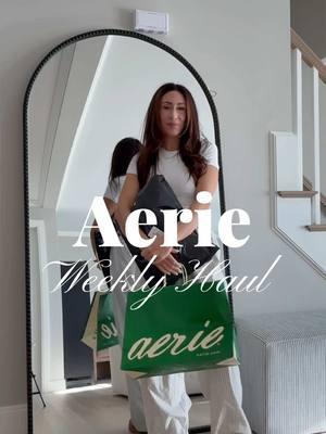 Aerie New arrivals🫶💚 📌 Link in bio #aerie #aerierealpositivity #aeriereal #aeriehaul #aerietryon #casualstyle #casualoutfits 