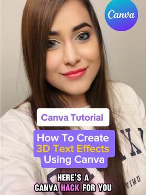 #creatorsearchinsights Canva Tutorial For Beginners - How To Create 3D Text Effects Using Canva!  #canvatutorial #canvadesign #canvaforbeginners #canvaforbusiness #canvatips #digitalproductsforbeginners 