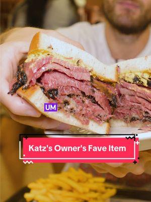 NEW PODCAST EPISODE OUT NOW diving deeper into Katz's Delicatessen and my Best First Day of Eating in NYC Food Guide with Jake dell ! LINK IN BIO and find everywhere podcasts are found #pastrami #katzsdeli #nycfood