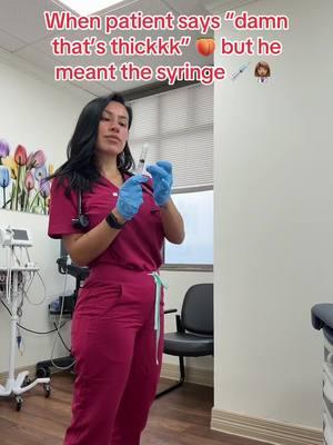 Like I got a little happy for a second…. I was like damn I didn’t know thickness was my weakness lol 😂 periodt new color WILD BERRY @Garde-Malade get yours today discount code: RCPMILVIA.                                        #healthcarehumor #thicklatina #healthcareworkers #fyp #clinic #patientsbelike #medicalhumor #medicalcomedy #healthcareworkersbelike #hospitallife #hospitalcomedy 