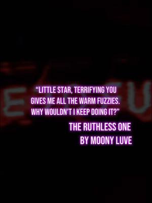 *FLASH WARNING* The Ruthless One By Moony Luve A dark horror romance. Super hero retelling. The reviewers top comment is “read the trigger warnings, for real!!” It’s dark dark! #horrorromance #BookTok #indieauthor #indieauthorsoftiktok #stalkerromance 